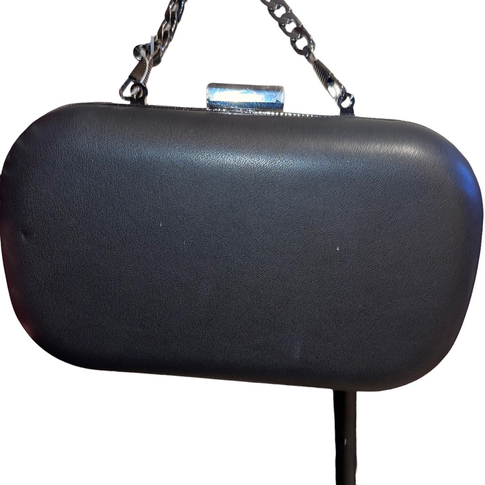 Merona Evening Bag Hard Shell Rhinestone Embellished Crossbody New With Tags - Picture 4 of 8